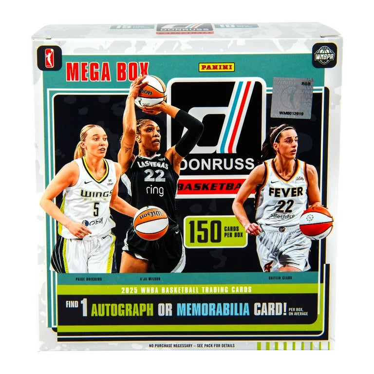 2025 Panini Donruss WNBA Basketball Mega Box