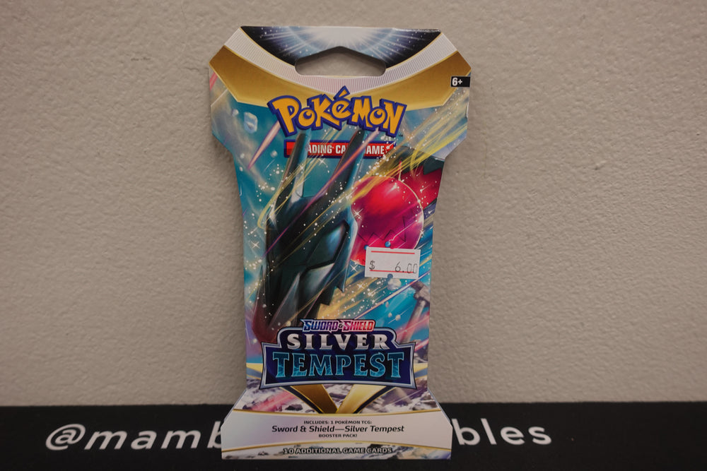 Silver Tempest Sleeved Booster Pack