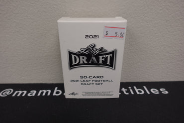 2021 Leaf Draft Football 50-Card Set