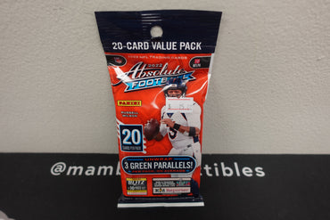 2022 Panini Absolute NFL Cello Pack (20 Cards)