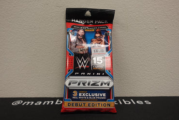 2022 Panini Prizm WWE Debut Edition Cello Hanger Pack