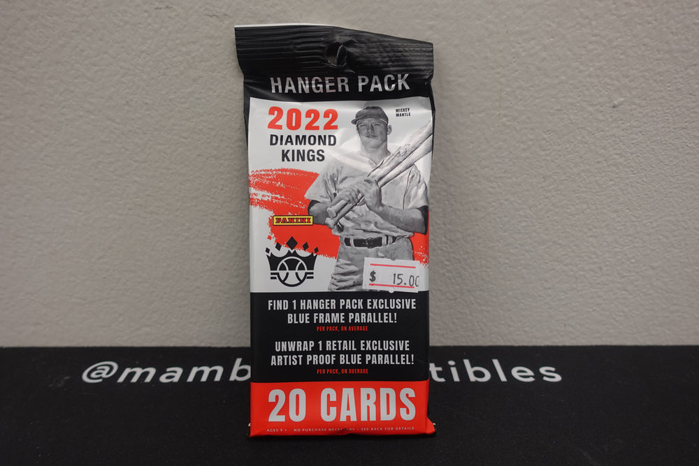 2022 Panini Diamond Kings Baseball Cello Hanger Pack