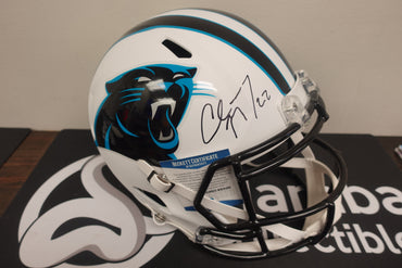 Helmet Christian McCaffrey Auto Carolina Panthers