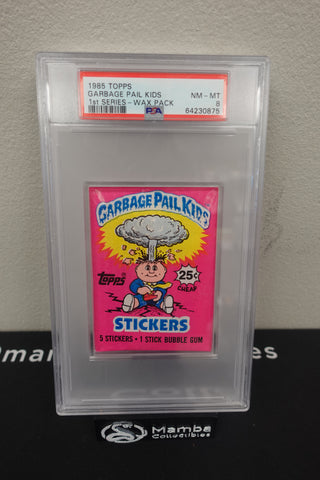 1985 Topps Garbage Pail Kids 1st Series PSA 8