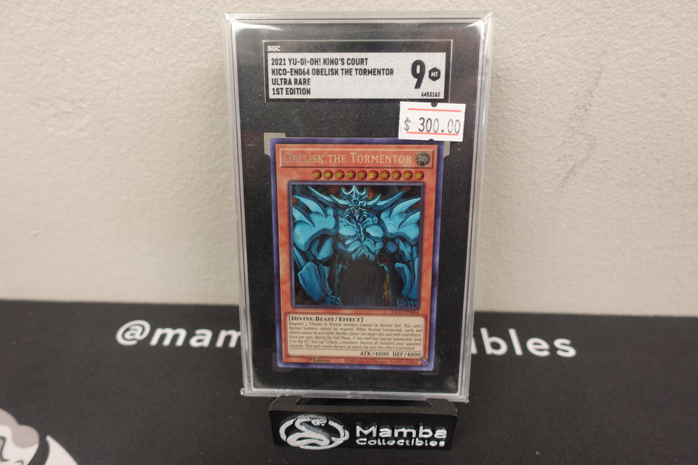 KICO-EN064 Obelisk The Tormentor 1st Edition 2021 Yu-Gi-Oh! King's Court SGC 9