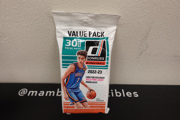 2022-23 Panini Donruss Basketball Cello Pack (30 Cards)