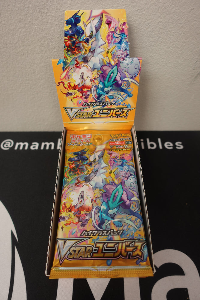 Japanese Pokémon Vstar Universe Booster Pack