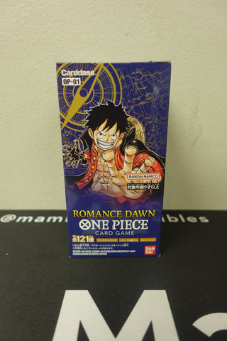 Japanese One Piece Romance Dawn Booster Box