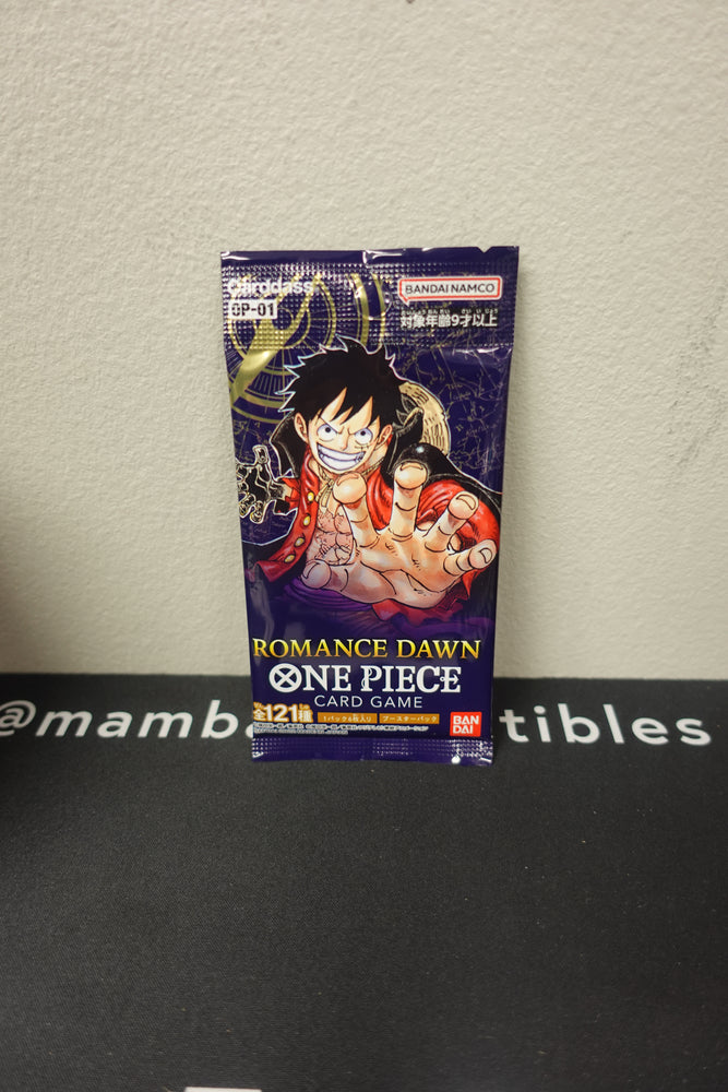 Japanese One Piece Romance Dawn Booster Pack