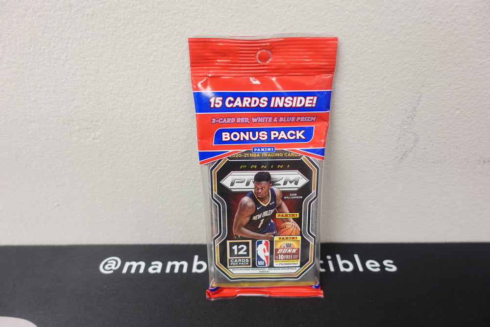 2020-21 Panini Prizm Basketball Cello Pack (15 Cards)