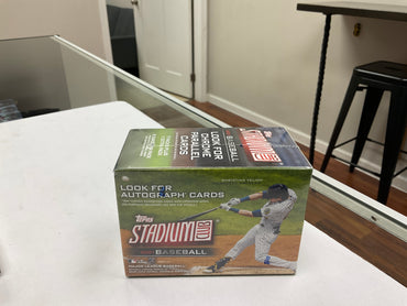 2021 Topps Stadium Club Baseball Blaster