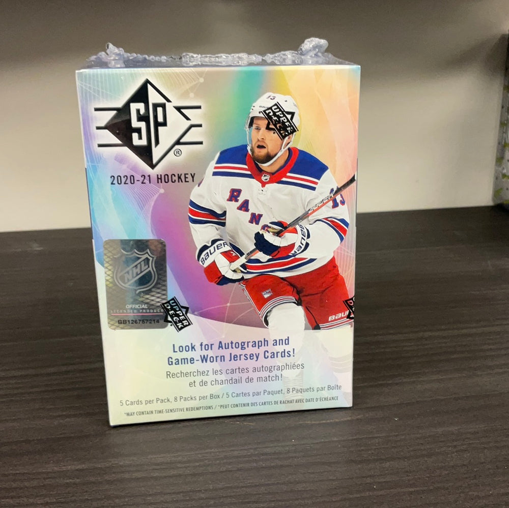 2020-21 Upper Deck SP Hockey Blaster